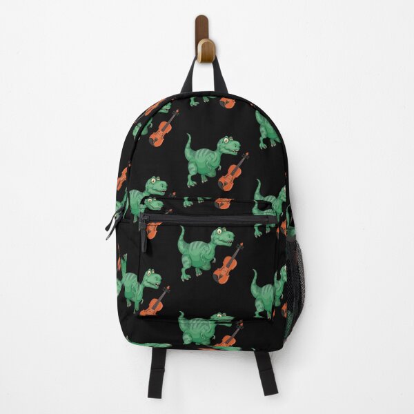 Item preview, Dinosaur Playing Violin ,Funny Good Dinosaur Violin Lovers Green Design designed and sold by pedrored369.