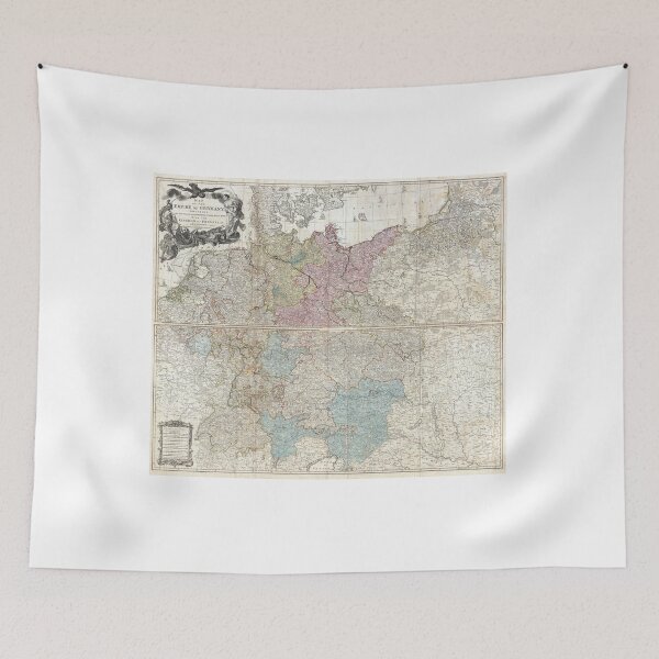 Item preview, Map of the Empire of Germany 1794 designed and sold by dankmemefriend.