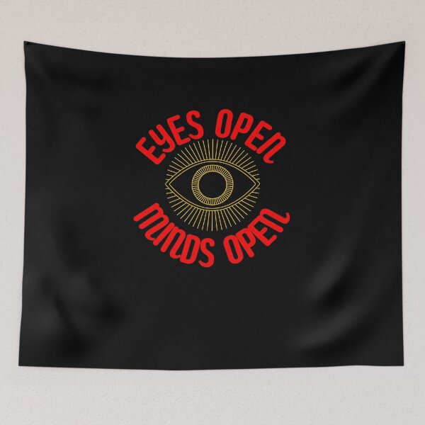 Item preview, Eyes Open Minds Open designed and sold by Peter Stawicki.