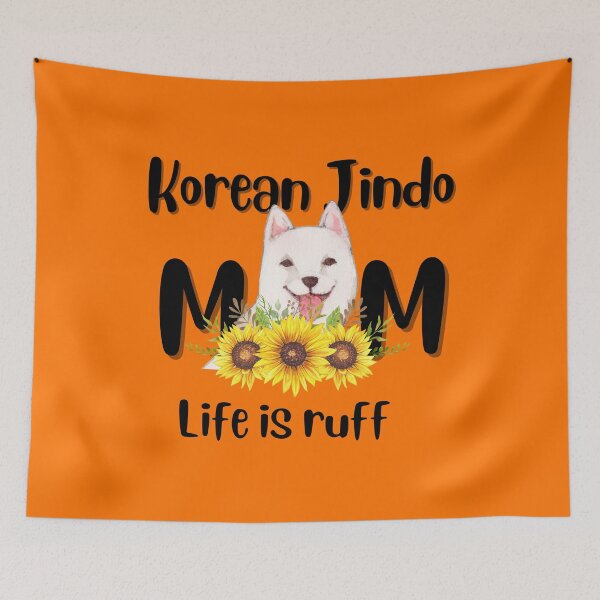 Item preview, korean jindo -Coffee And Korean Jindo designed and sold by CareChoice.