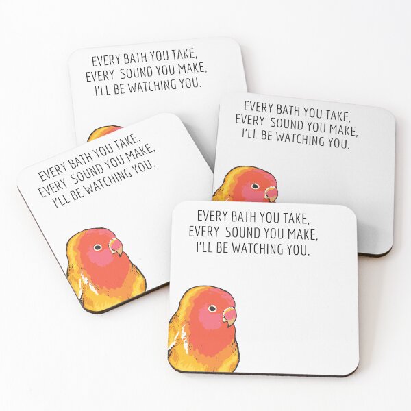 Item preview, Every Bath You Take, Every Sound You Make, I ll Be Watching You-Funny Bird-Bird Lover-Every Breath You Take-Song Lyrics designed and sold by SighFly52.