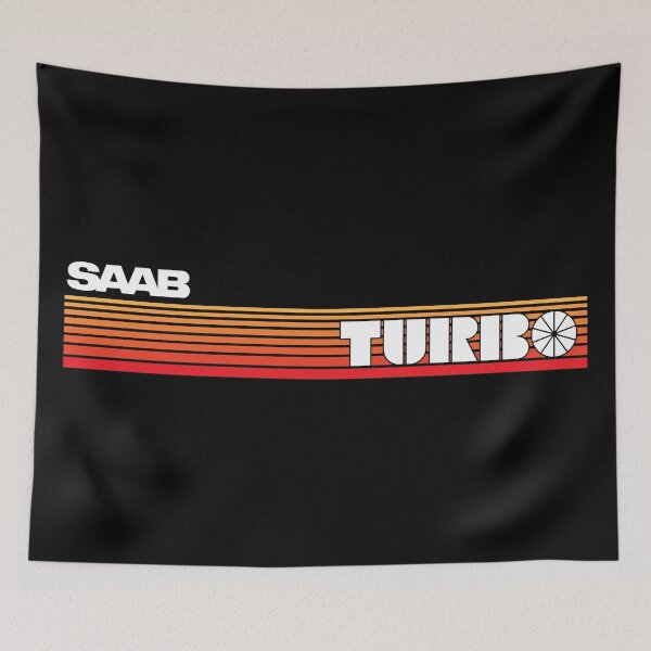 Item preview, SAAB Turbo Retro look Red designed and sold by blackdogshop.