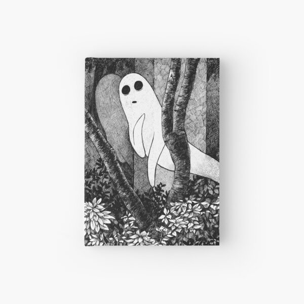 Ghosts wanting friends Hardcover Journal