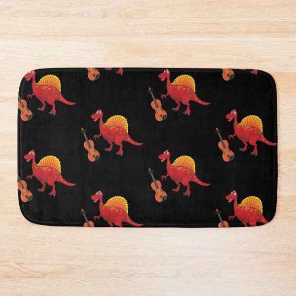 Item preview, Dinosaur Playing Violin ,Funny Good Dinosaur Violin Lovers Red Design designed and sold by pedrored369.