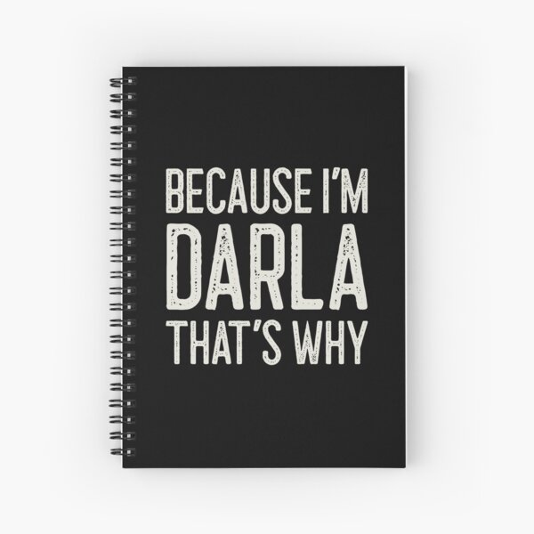 Item preview, Because I’m Darla That’s Why Funny Personalized Name designed and sold by MariosNydras.