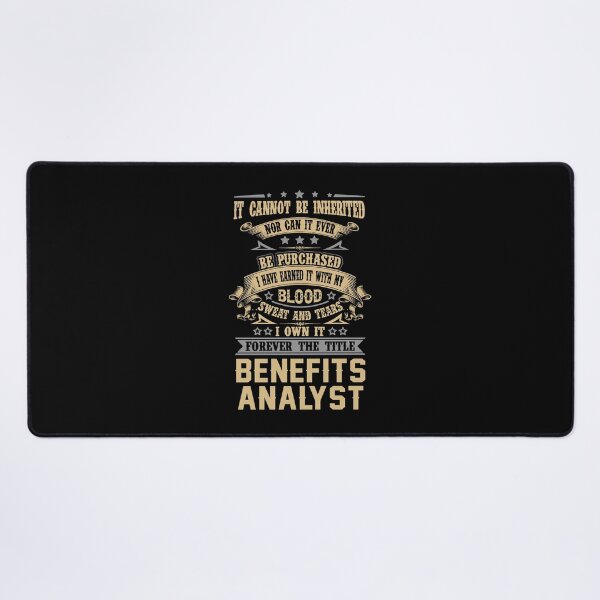 Item preview, Benefits Analyst T Shirt - Forever The Title Job Gift Item Tee designed and sold by celiagomez456.