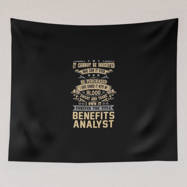 Item preview, Benefits Analyst T Shirt - Forever The Title Job Gift Item Tee designed and sold by celiagomez456.
