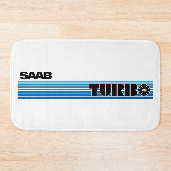 Item preview, SAAB Turbo Retro look Blue designed and sold by blackdogshop.