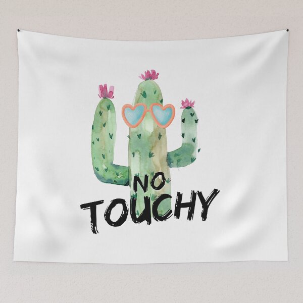 Item preview, No Touchy - Cactus divertido con gafas de sol designed and sold by Desandu.