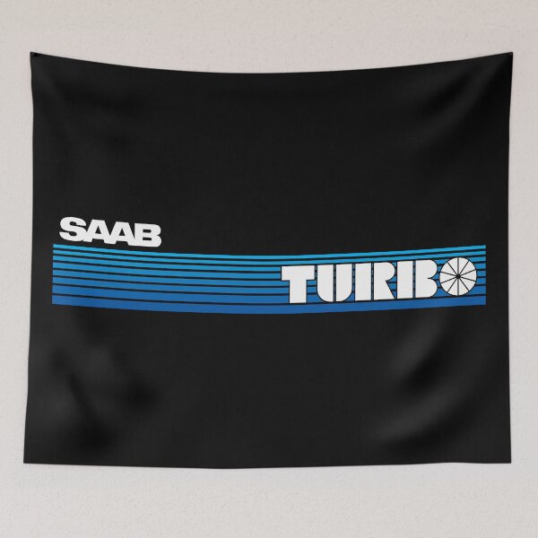 Item preview, Copy of SAAB Turbo Retro look Blue designed and sold by blackdogshop.