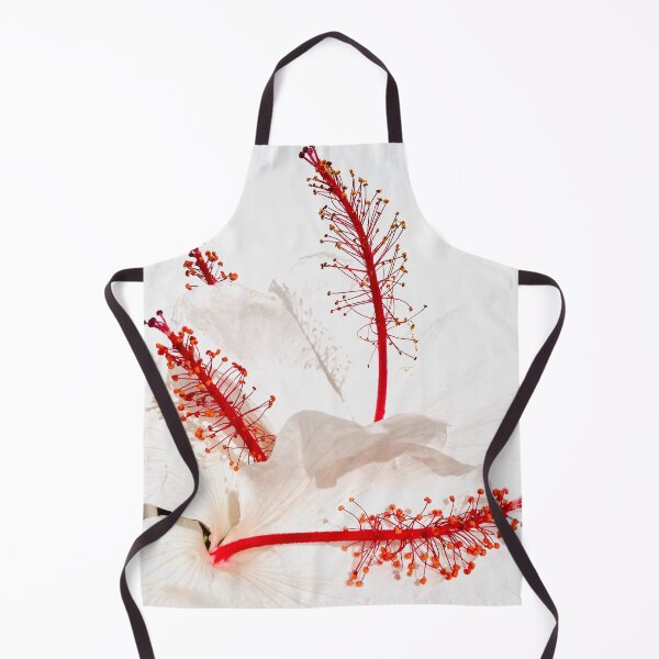 Item preview, Romantic Dusty Pink Hibiscus Flowers with Bright Red Stamen designed and sold by Jaydee001.