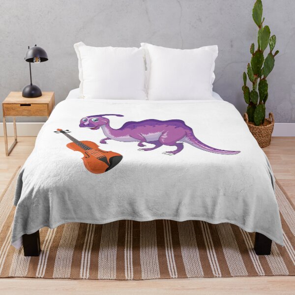 Item preview, Dinosaur Playing Violin ,Funny Good Purple Dinosaur Violin Lovers Art designed and sold by pedrored369.