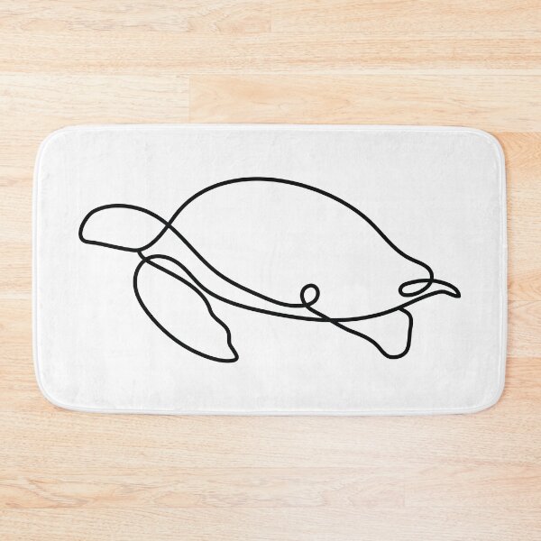 Item preview, Turtle Minimalist SIngle Line Art designed and sold by artdesignforyou.