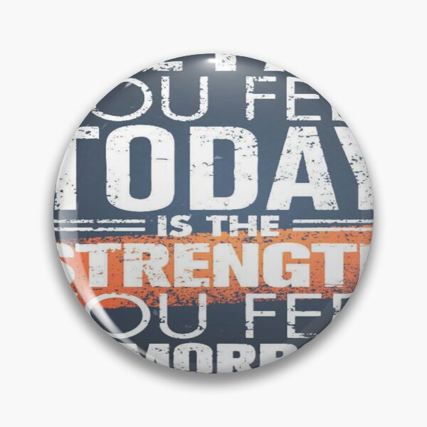 Item preview, The pain you feel today is strength you feel tomorrow gym motivation  designed and sold by truemoneyman.