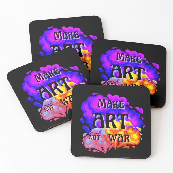 Item preview, make art not war  designed and sold by MGuyerArt.