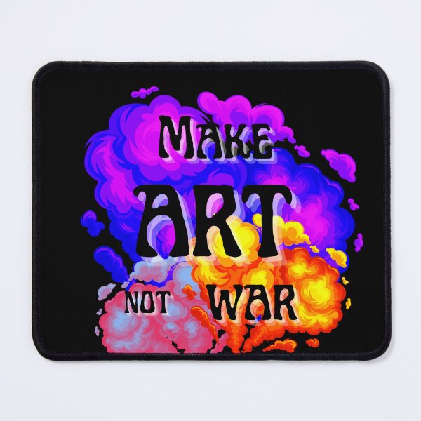Item preview, make art not war  designed and sold by MGuyerArt.