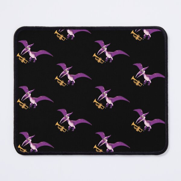 Item preview, Dinosaur Playing Trumpet ,Funny Good Dinosaur Trumpet Lovers Simple Flying Design designed and sold by pedrored369.
