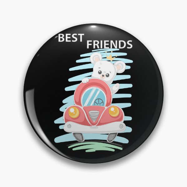 Item preview, Supercute Best Friends Happy Bear Cartoon designed and sold by aventi24.