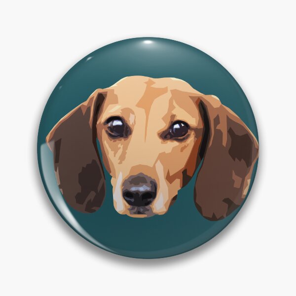 Item preview, Dachshund Weiner Dog Pop Art - Cute - WPAP designed and sold by inkandmoth.