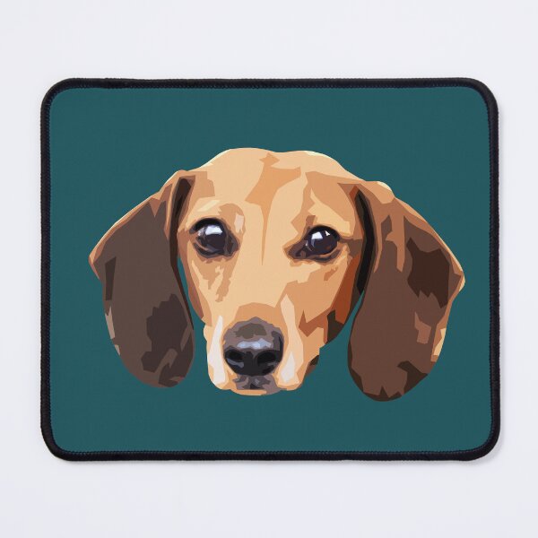 Item preview, Dachshund Weiner Dog Pop Art - Cute - WPAP designed and sold by inkandmoth.
