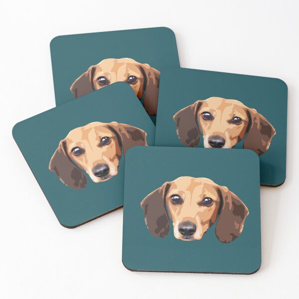 Item preview, Dachshund Weiner Dog Pop Art - Cute - WPAP designed and sold by inkandmoth.
