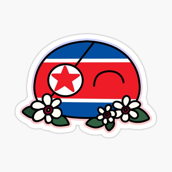 Lil North Koreaball Sticker By Moonyyt Redbubble