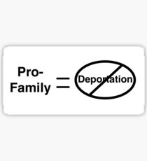 Anti-Deportation Sticker