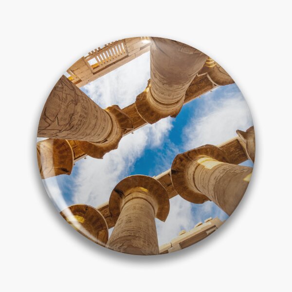 Item preview, Ancient Egyptian Pharaohs Temple Columns , Karnak designed and sold by Momo-Stores.