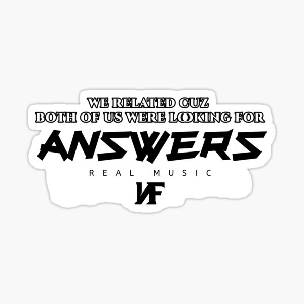 "NF Dreams lyrics" Sticker for Sale by Lottz17 Redbubble