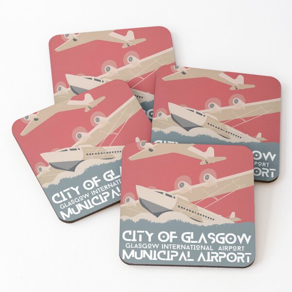 Item preview, Aeropuerto de Glasgow designed and sold by MerchByCraig.