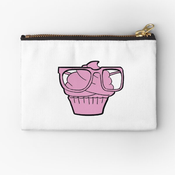 Awkward cupcake Zipper Pouch