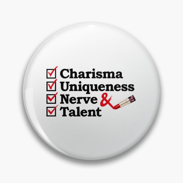 Item preview, Charisma Uniqueness Nerve and Talent from Drag Race  designed and sold by dadanielafl.