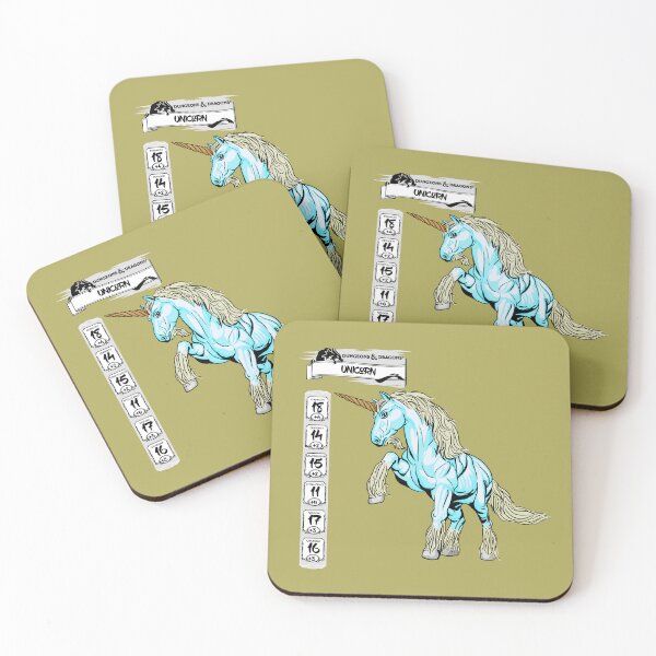 Item preview, DND Unicorn Stats designed and sold by Black-Orc.