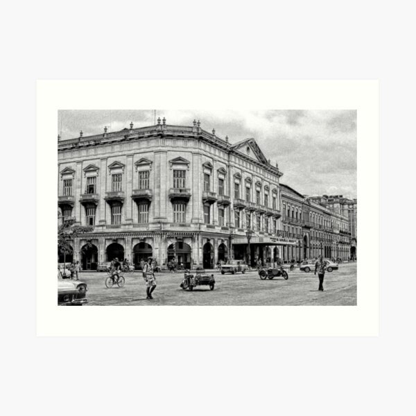 Havana Cuba Series - Cine Payret Art Print