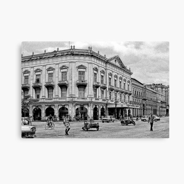 Havana Cuba Series - Cine Payret Canvas Print