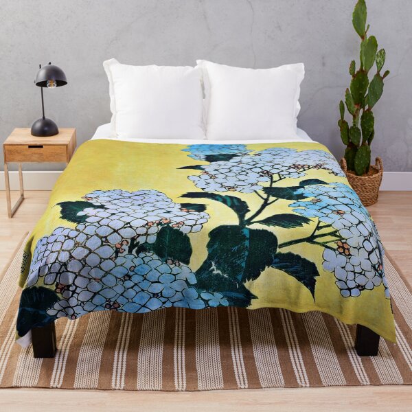 Item preview, Hydrangea and Swallow by the famous Katsushika Hokusai designed and sold by RyanCaudell.