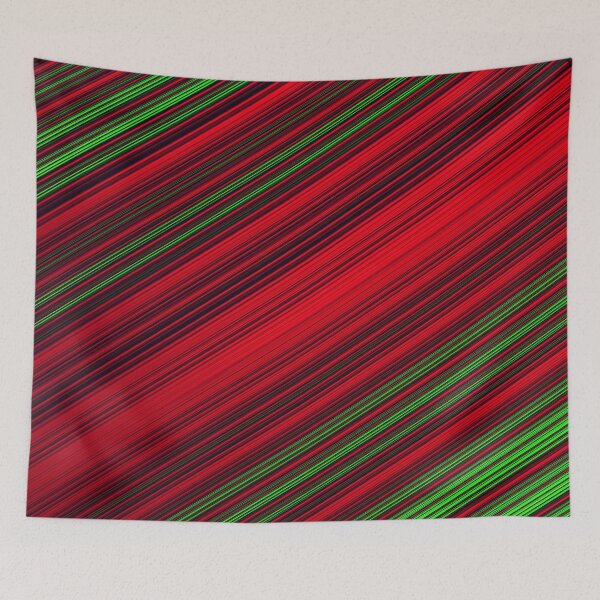 Item preview, RED AND GREEN STRIPES designed and sold by Swooncake Press.