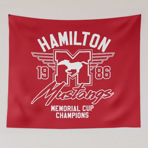 Item preview, Hamilton Mustangs Memorial Cup Champions designed and sold by TeeArcade84.