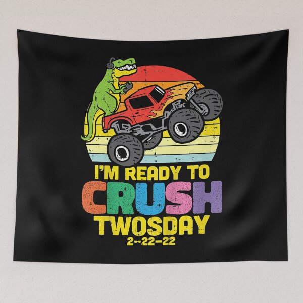 Item preview, Kids Ready To Crush Twosday 2-22-22 Twos Day 2022 Toddler Boys designed and sold by KedrickFitz2.