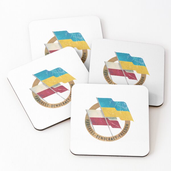 Item preview, Ukraine - Poland Friendship Emblem  designed and sold by hH8WtA.