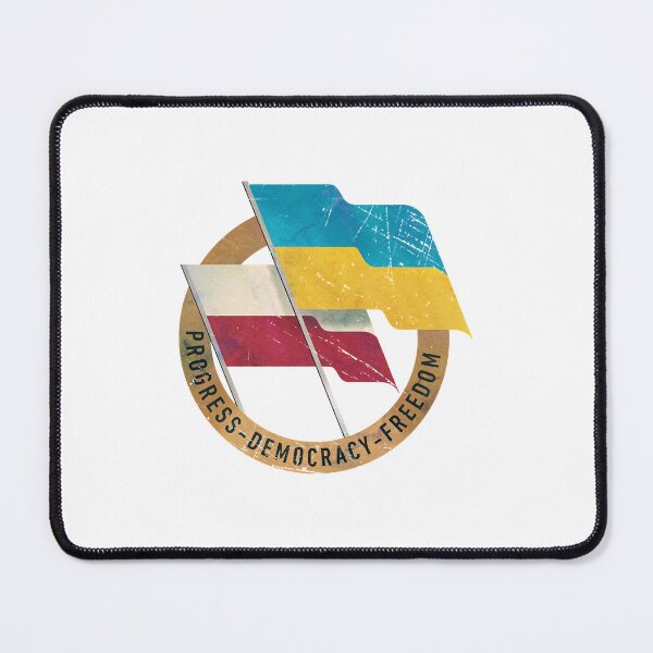 Item preview, Ukraine - Poland Friendship Emblem designed and sold by hH8WtA.