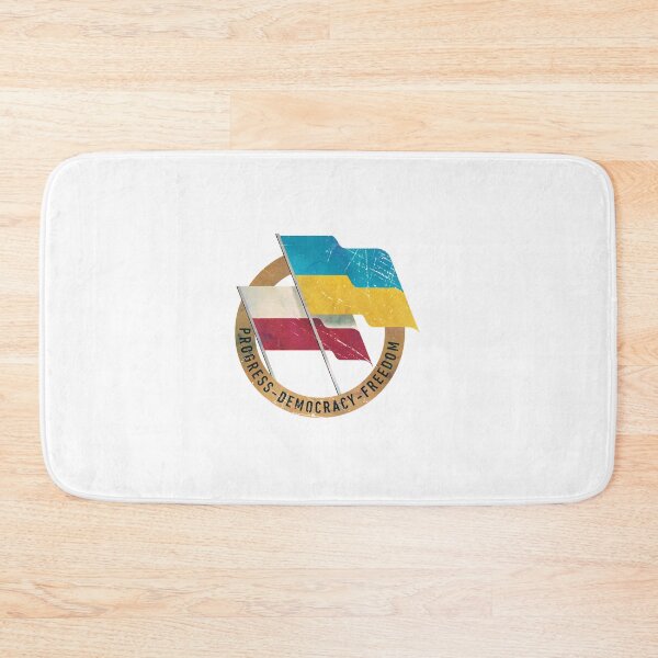 Item preview, Ukraine - Poland Friendship Emblem designed and sold by hH8WtA.
