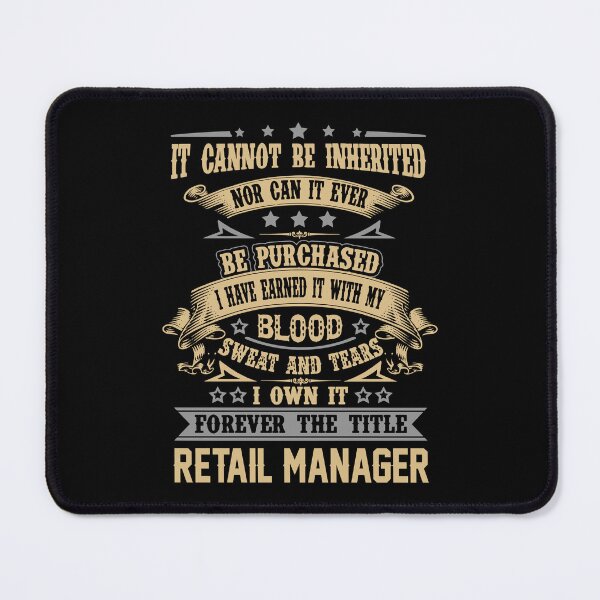 Item preview, Retail Manager T Shirt - Forever The Title Job Gift Item Tee designed and sold by celiagomez456.