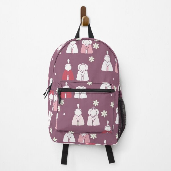 Artikelvorschau, Traditionelles japanisches Festival-Hinamatsuri-Muster in Aubergine entworfen und verkauft von 22tenDesign.