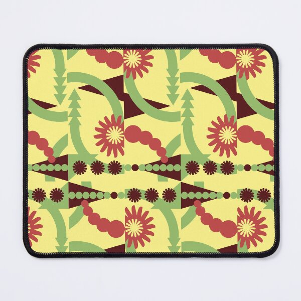 Item preview, Neo Geo Floral Country Cactus Flower Pattern designed and sold by FlutteringWings.