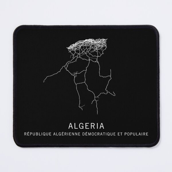 Item preview, Algeria Road Map designed and sold by clarkstpress.