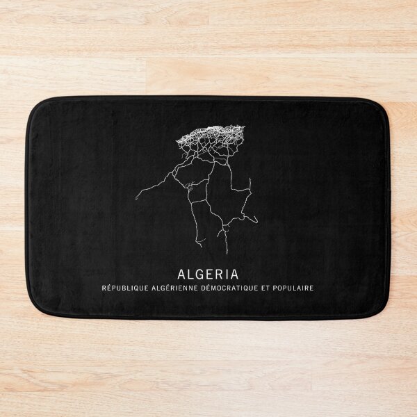 Item preview, Algeria Road Map  designed and sold by clarkstpress.