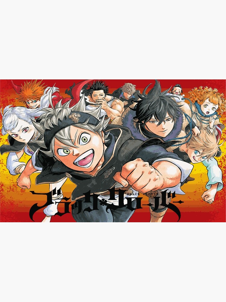 "Black Clover Poster" Poster by BrokeOtaku | Redbubble