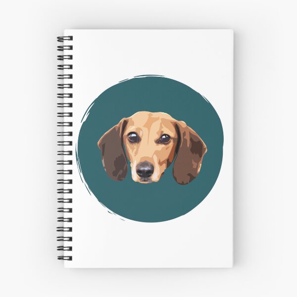 Item preview, Dachshund Weiner Dog Pop Art - Paint Circle - Cute - WPAP designed and sold by inkandmoth.