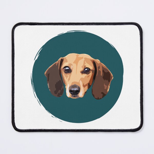 Item preview, Dachshund Weiner Dog Pop Art - Paint Circle - Cute - WPAP designed and sold by inkandmoth.